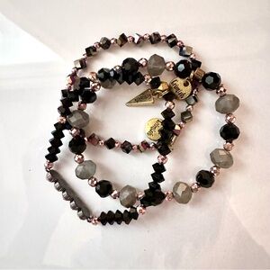 Erimish Starter Stack -Black/Grey/rose gold